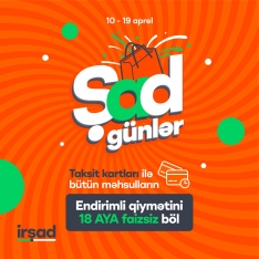 İrşadda “Şad Günlər” fürsəti yenidən start götürür! -[red] VİDEO[/red] | FED.az