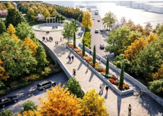 Bakıda yeni park salınır - FOTOLAR | FED.az