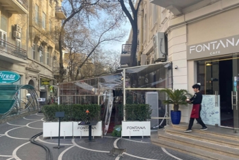 "Torqovı"dakı “Fontana” restoranına bitişik tikili sökülür - FOTO