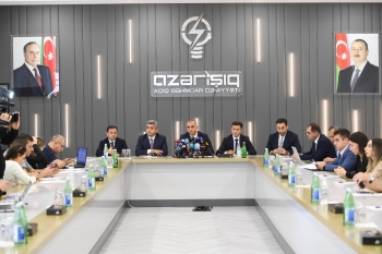 “Azərişıq” ASC-nin təşkilatçılığı ilə Ağdamda mətbuat konfransı keçirilib - [red]FOTOLAR[/red] | FED.az