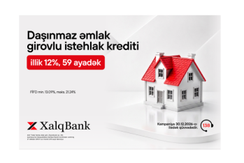 Xalq Bankdan daşınmaz əmlak girovu ilə kredit üzrə - SƏRFƏLİ KAMPANİYA