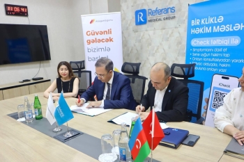 “Atəşgah” Sığorta Şirkəti və "Referans Medical Group" arasında memorandum imzalandı! - [red]FOTOLAR[/red] | FED.az