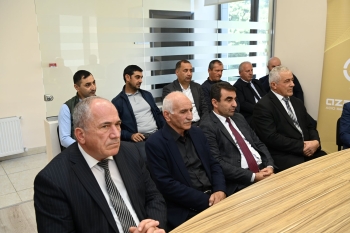 “Azərişıq” ASC-nin nümayəndələri Oğuzda fermer və sahibkarlarla görüşüb | FED.az