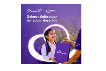 Azercell Könüllüləri yeni tədris ili ərəfəsində məktəblilərə dəstək oldu