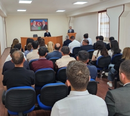 Naxçıvanın Rəqəmsal İnkişaf və Nəqliyyat Nazirliyində tədbir keçirilib - FOTOLAR | FED.az