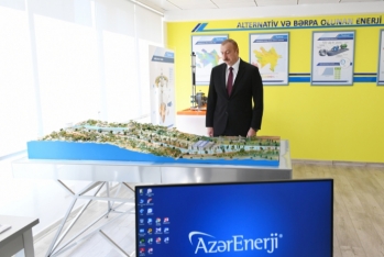 Prezident  “Azərenerji”nin kompleksinin açılışında - İŞTİRAK EDİB - YENİLƏNİB