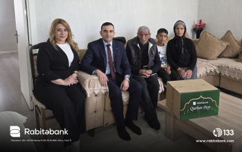 Rabitəbank Qurban bayramında Qarabağda yaşayan şəhid və qazi ailələrini -[red] ZİYARƏT EDİB[/red] | FED.az