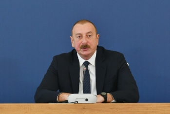 Prezident İlham Əliyev Bakı Ekspo Mərkəzində rəsmi açılışda iştirak edir