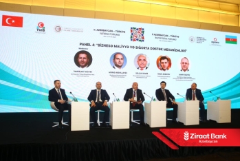 Ziraat Bank Azərbaycan II Azərbaycan-Türkiyə İnvestisiya Forumunun - BAŞ SPONSORLARINDAN BİRİ OLDU