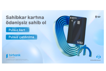 Birbank Biznes-in Visa Sahibkar kartı indi tamamilə pulsuz və yeni dizaynda
