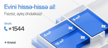 Satış ofisləri bayramda da açıqdır: “Kristal”da mənzil satışları davam edir! - [red]VİDEO[/red] | FED.az