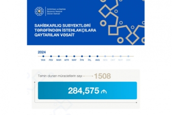 285 min manatadək vəsait istehlakçılara qaytarılıb