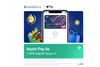 AccessBank запускает выгодную кэшбэк-кампанию для пользователей Apple Pay!