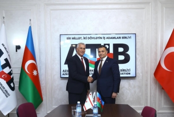 Şimali Kipr Türk Respublikasının enerji naziri və müşaviri ATİB-in qonağı olub - FOTOLAR