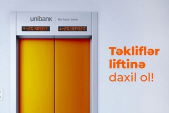 "Unibank"dan 2 aylıq  -  “+2%, -2%” KAMPANİYASI!