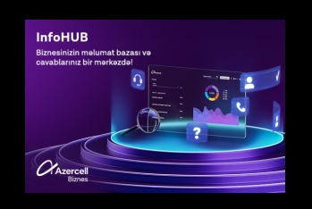 Azercell Бизнес запускает «InfoHUB»: централизованное управление корпоративной базой данных и эффективное обслуживание клиентов с единой платформы!