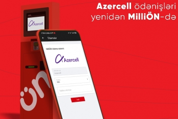 Azercell ödənişləri yenidən - “MİLLİÖN”də 