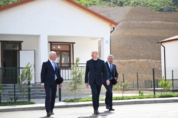 Prezident İlham Əliyev Laçının Bəylik kəndinin açılışında iştirak edib | FED.az