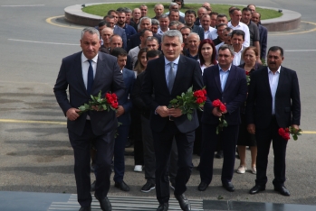 Şəmkirdə Ekologiya və Təbii Sərvətlər Nazirliyinin işçilərinin peşə bayramı qeyd edilib - FOTOLAR