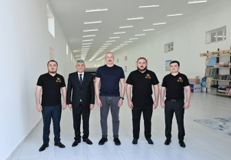 Xocalıda “Qarabağ Tekstil Evi” işə düşdü - 4,2 MİLYON MANAT YATIRIM - FOTOLAR | FED.az