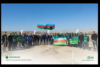 "Rabitəbank" ekoloji məsuliyyət strategiyasi çərçivəsində - AĞACƏKMƏ AKSİYASI KEÇİRDİ
