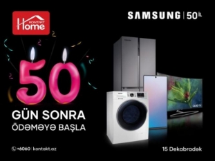 Samsung 50 illik yubileyini "Kontakt home"da qeyd edir - EKSKLÜZIV TƏKLIFLƏR