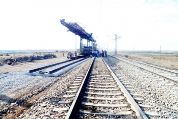 İran-Azərbaycan sərhədində dəmiryol terminalının - İnşasına Başlanılır