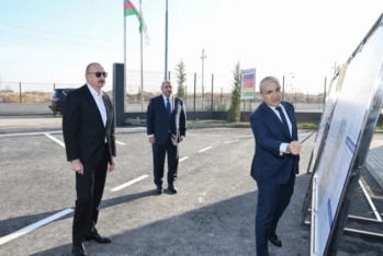 Ağdamda metal elektrik dirəklərinin istehsalı müəssisəsinin açılışı olub