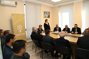 “Azərişıq” ASC-nin nümayəndələri Oğuzda fermer və sahibkarlarla görüşüb | FED.az