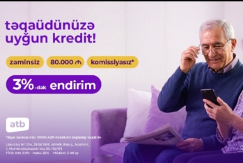 Azər Türk Bank təqaüdçülərə 9,9%-dən başlayan istehlak kreditləri - TƏKLİF EDİR