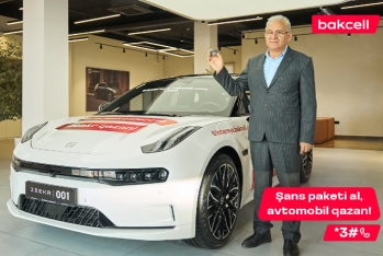 Bakcell lotereyasında 7-ci lüks avtomobil uduldu!
