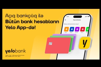 Yelo Bank Açıq Bankçılıq imkanları ilə bütün hesablarınızı - EYNİ TƏTBİQDƏ BİRLƏŞDİRİR
