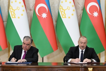 Azərbaycan-Tacikistan sənədləri imzalanıb - FOTOLAR