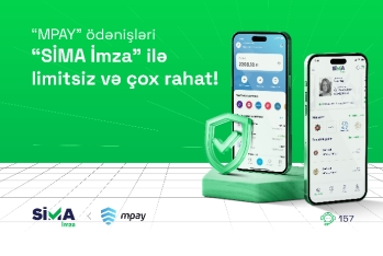 “MPAY” платежи безлимитный и удобны с SIMA İMZA!