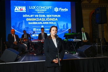 Dövlət və özəl sektor əməkdaşlığında sahibkarların rolu müzakirə olunub - [red]FOTOLAR[/red] | FED.az