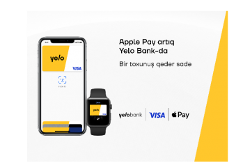 Apple Pay artıq - Yelo Bank-da!