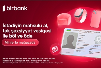 Birbank-ın “Böl-ödə” krediti ilə alış-veriş imkanlarınızı genişləndirin