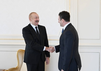 İlham Əliyev “The Goldman Sachs Group Inc.” şirkətinin qlobal məsələlər üzrə prezidentini qəbul edib | FED.az