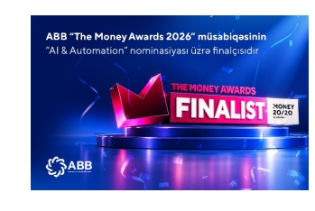 ABB-nin süni intellekt həlli Las Veqas-da keçiriləcək -  “Money20/20”-də finalçı kimi yarışacaq