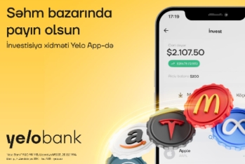 İnvestisiya imkanı artıq - Yelo App-də!