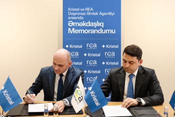 “Kristal” və “REA” Daşınmaz Əmlak Agentliyi arasında yeni əməkdaşlıq razılaşması - ƏLDƏ OLUNUB!