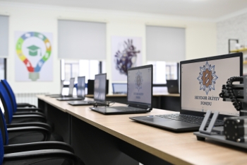 Prezident İlham Əliyev Şamaxı Avropa liseyinin yeni binasının açılışında iştirak edib - FOTOLAR | FED.az