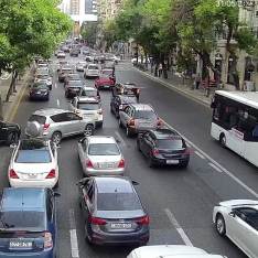 Bakıda bu yollarda tıxac var- SİYAHI | FED.az