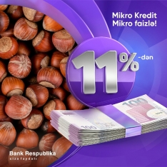 "Bank Respublika" Mikro Kredit faizlərini 11%-ə endirdi! | FED.az