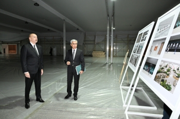 Prezident Olimpiya Stadionunda COP29-a hazırlıqla bağlı görülən işlərlə tanış olub - FOTOLAR | FED.az