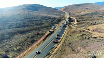 Füzuli-Hadrut avtomobil yolunun tikintisi yekunlaşır - FOTO - VİDEO | FED.az