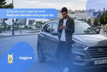 Sürücülərin nəzərinə: nəqliyyat sahəsi üzrə bu xidmətlərə artıq “mygov”dan müraciət etmək mümkündür