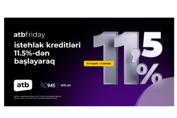 Azer Turk Bank продолжает кампанию "atb friday"