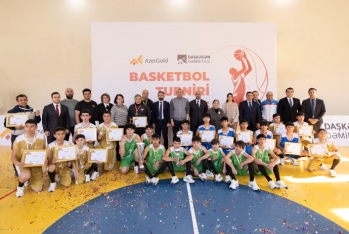 Daşkəsəndə məktəblilər arasında basketbol turniri keçirilib - FOTOLAR - VİDEO