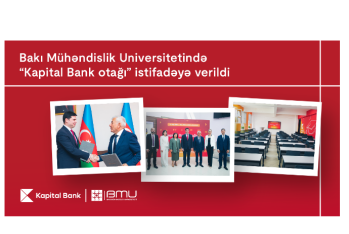 В Бакинском инженерном университете состоялось открытие “Комнаты Kapital Bank”